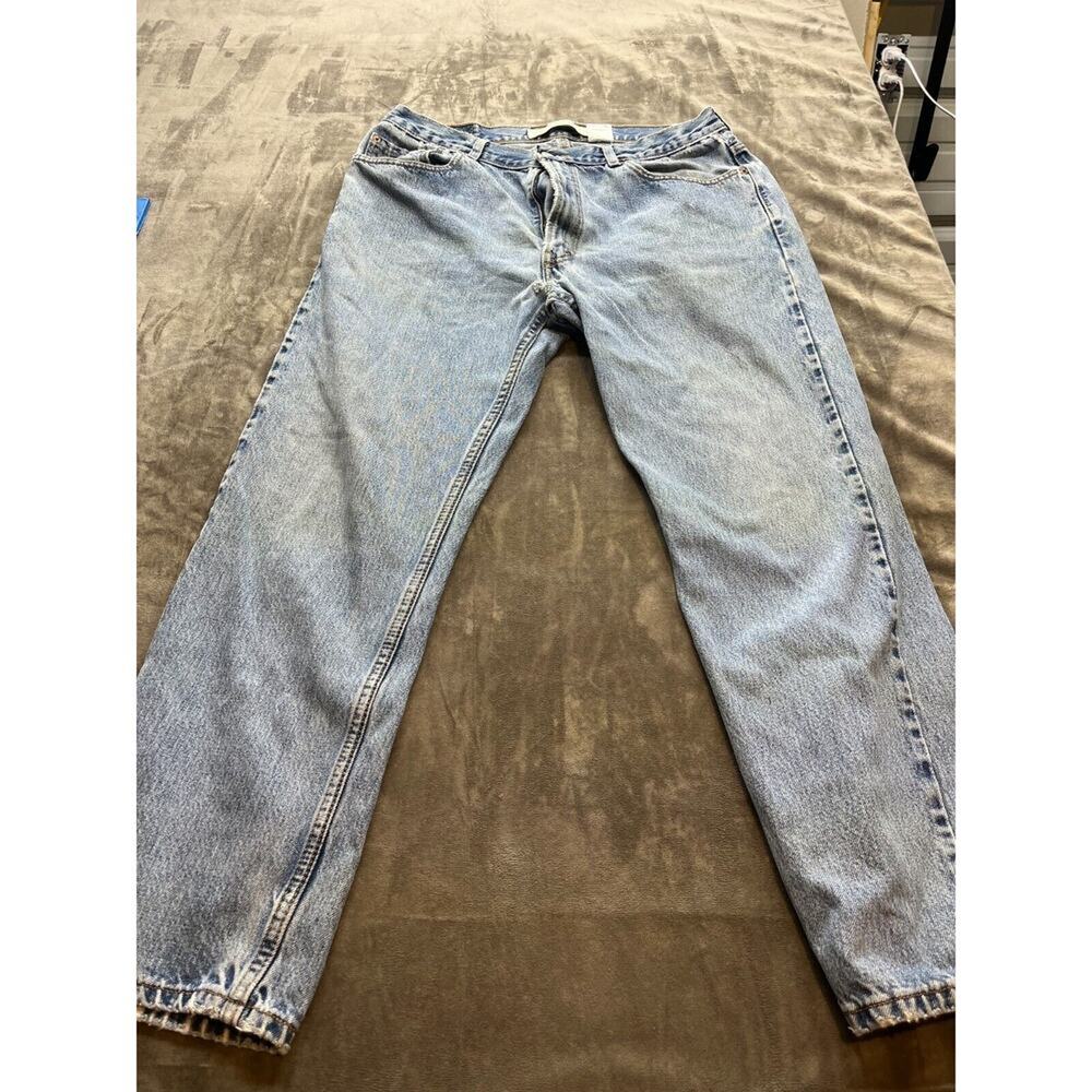 Levi's 505 Jeans Mens Size 36x30 Regular Fit Straight Leg Blue Denim Mexico Vtg